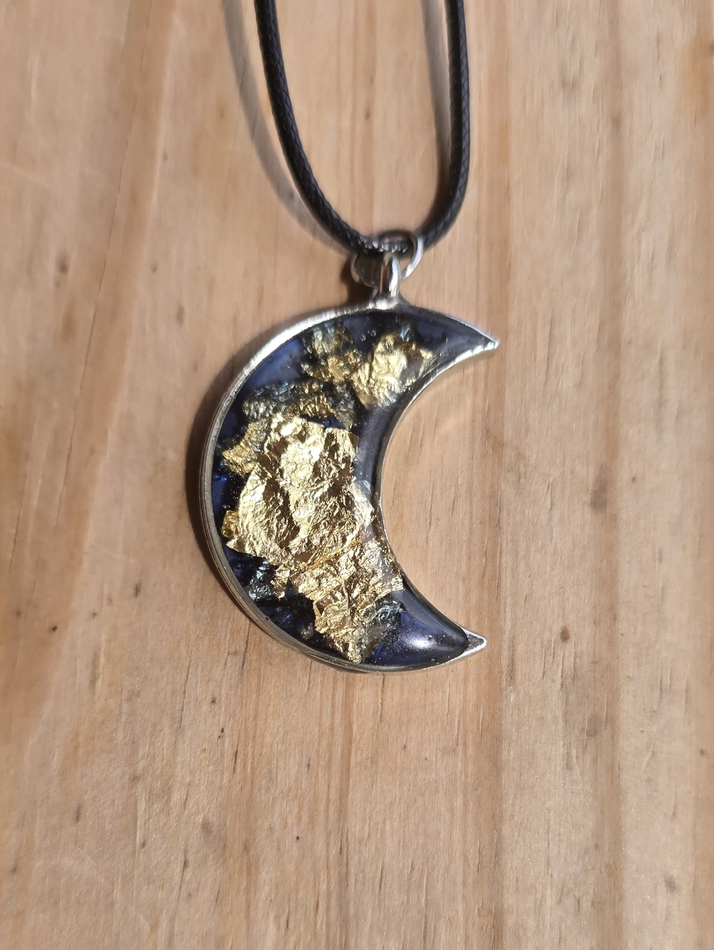 Moon Resin Handmade Necklace